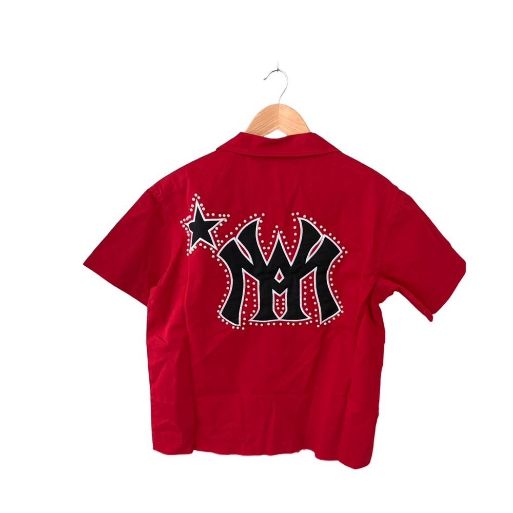Watson Studios World Work Shirt Red NWT Size S - Picture 4 of 7